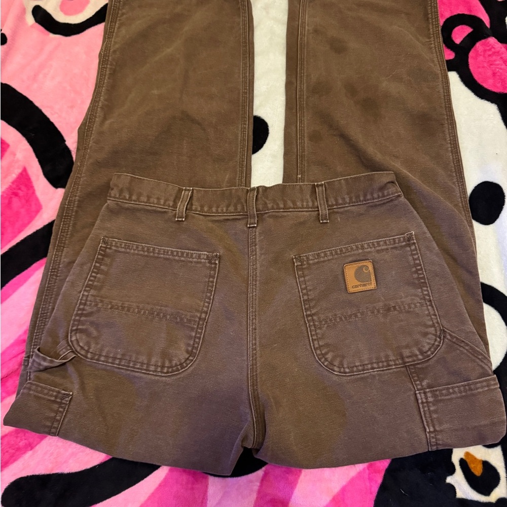 Carhartt Brown Work Pants